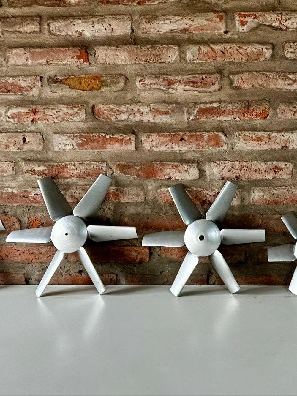 Hélice axial de doce aspas